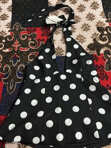 Polka Dot Halter Top