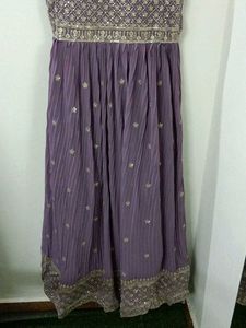 HEAVLY WORKED WEDDING GOWN WITH DUPATTA