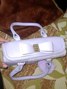 Purple Medium Size Handbag