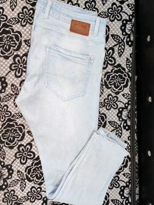 Light Wash Denim Jeans