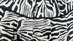Zebra Print Skirt