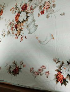 Floral Print  Single Bedsheet 10/10