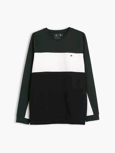 Color Block Crew Neck T-Shirt