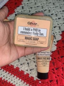 Ghar Magic Soap &amp; Face Wash