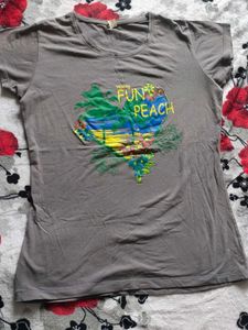 Fun Peach Graphic Tee