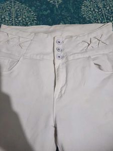 Women White Jeans