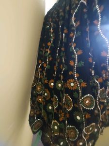 Floral Print Ethnic Skirt