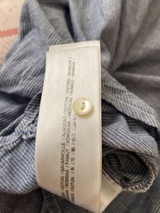 Mango Blue Button Down