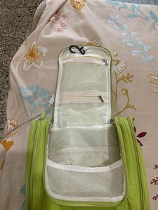 Green Makeup Toiletry Bag