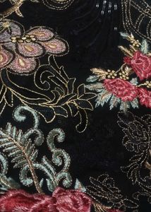 Pakistani suit with heavy embroidery