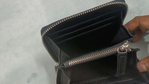 Womens Leather Chain Wallet