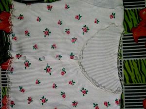 Floral Ribbed Cardigan