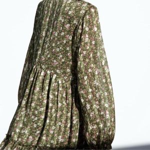 Zara Limited Edition Floral Dress From New York