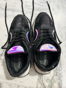 Stylish Black Sneakers