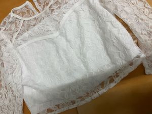 Laced Crop Top
