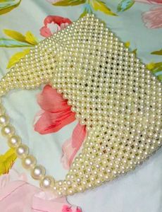 Pearl Beaded Handbag