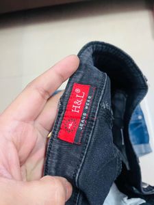 Black Denim Shorts - Trendy &amp; Comfortable