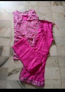Beautiful 4 Pieces Kurta Palazzo Set New