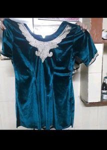 Full New Velvet Blouse You Can Wear With Everythin