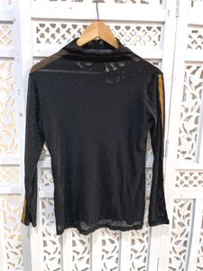 Sheer Black Top Ney C