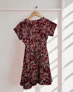 Berrylush Fit n Flare wrap around dress