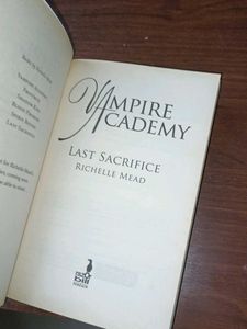 The Vampire Academy Last Sacrifice