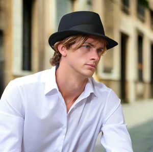 Black Fedora Hat
