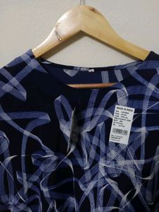 Trendy Blue Top For Women