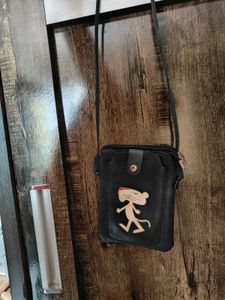 Cute Black Pink Panther Sling