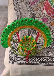Macrame Laddu Gopal Jhula