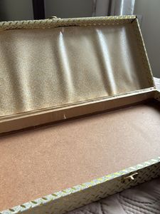 Glittery Gold Box
