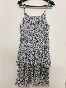 Floral Tiered Mini Dress