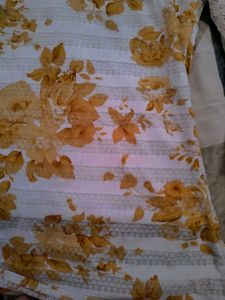 Yellow Cold Shoulder Top