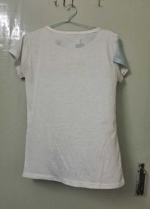 White Graphic Tee