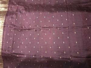 Embellished KanchiPattuSaree With Patterned Blouse