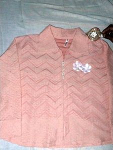 Pink Patterned Top