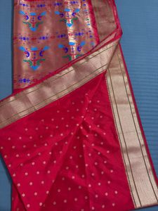 Paithani Saree with stitched blouse