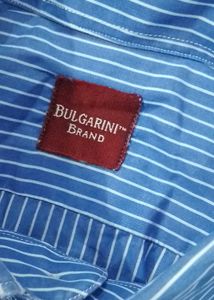 Blue Striped Dress Shirt