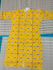 COTTON KURTI SIDE CUT (SIZE:XL)