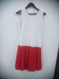Cute Two-Tone Dress
