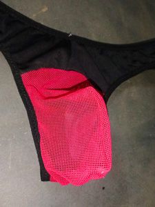 Mens Sexy Cooling Anti Smell See Through Mesh Thon