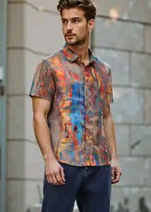 Abstract Art Print Shirt