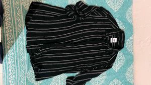RVCA Striped Button-Down