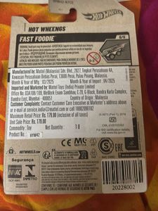 Hot Wheels Fast Foodie 197/250