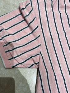 Striped Pink Polo Shirt