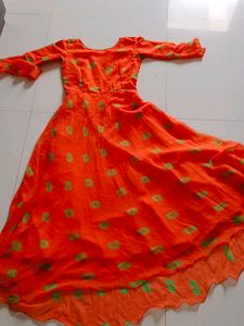 Orange Gown