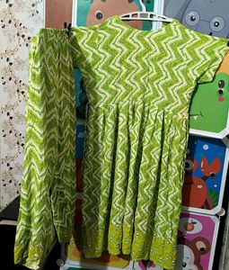 Green Kurta Set