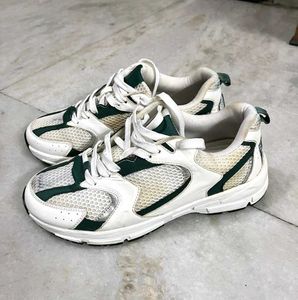 SOLEPLAY WHITE GREEN LIFESTYLE SNEAKERS UK7(41)