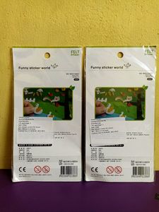 Hamster London World Felt Sticker New2 set