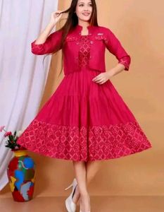 Beautiful Dress With Kotty